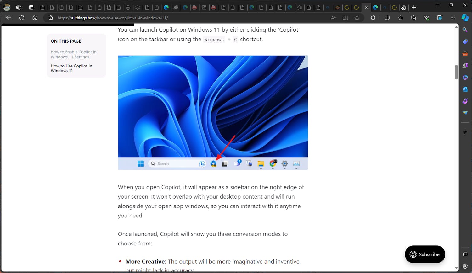 Faner importeret: Alle de faner du havde åbnet i Chrome kan nu pludselig blive åbnet i Edge-browseren, så du måske ikke opdager, at du sidder med en anden browser.